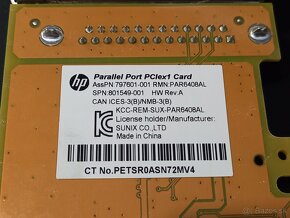 Parallel Port PCIe x1 Card, low-profile - 6