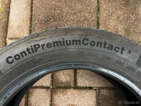 Predám pneu 215/55 R17 94W Continental ContiPremiumContact 5 - 6