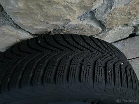 Plechové disky 6J x 15 + pneu 195/65 R15 zimné - 6