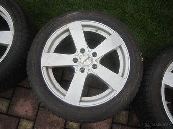 17" AL disky Dezent rozteč112 sozimnymi pneu 225/50R17 98H - 6