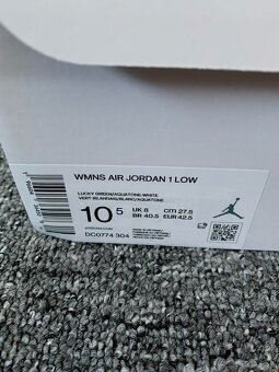 Jordan 1 Low Lucky Green Aquatone (42,5) - 6