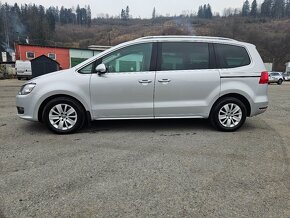 VW Sharan 2.0 4x4 103kW DSG 7 miest bi-xenon ťažné  WEBASTO - 6