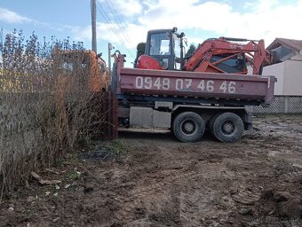 Mini bager ,zemne a vykopove prace,doprava ,kosice - 6