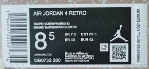 Air Jordan 4 Retro Taupe Haze - 6