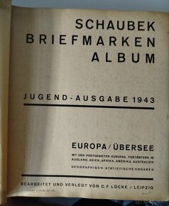 album Schaubek - listy na celý svet, vydanie r. 1943 - 6