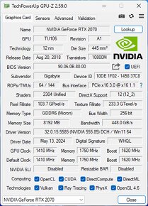 NVIDIA GeForce RTX 2070 8GB - 6