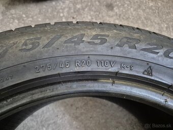 275/45 r20 zimné 2 ks PIRELLI dezén 6,2 mm DOT2022 - 6