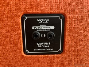 Gitarový box Orange PPC 212 - 6