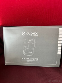 Predám autosedačku Cybex Solution Q-fix - 6