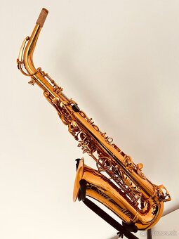 Predám nový alt saxofón kópia Selmer MARK VI- Kráľovská červ - 6