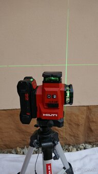 Multiliniový laser HILTI PM50MG-22/BATERIE/NABÍJEČKA/STATIV - 6