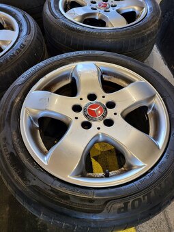 5X120 R16 Mercedes letna sada 205/55 R16 Dunlop - 6