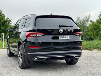 ŠKODA KODIAQ SPORTLINE DSG 140 kw 4x4 WEBASTO BLACK EDITION - 6