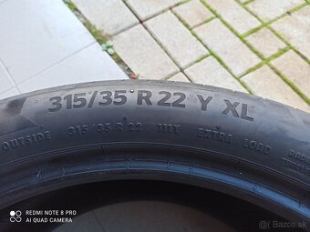 letne pneu Continental 315/35 R22 - 6