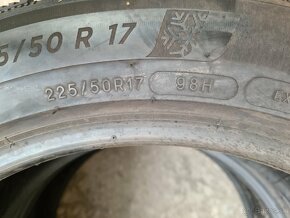 225/50r17 zimné 2 ks MICHELIN dezén 6,7 mm DOT2019 - 6