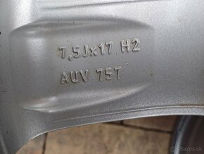 hlinikové disky Audi A6/A6 Avant--7,5Jx17-ET-36---5x112 - 6