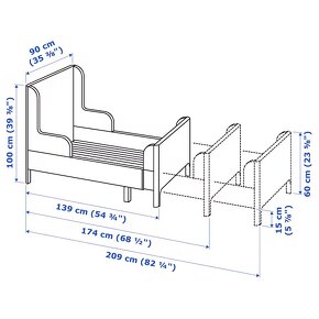 Detska postel IKEA BUSUNGE - 6