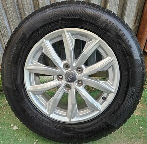 Atraktívna, orig. zimná sada AUDI - 5x112 r17 + 235/65 R17 - 6