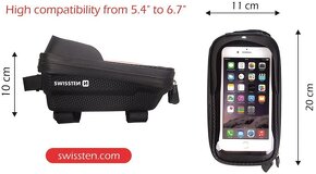 Vodotesne puzdro na mobilny telefon Swissten Frame Bag XL - 6