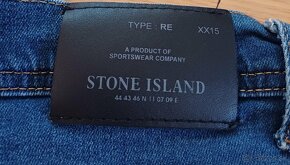 Stone Island straight fit strečové - 6