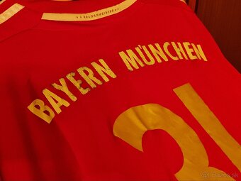 Originálny dres Bayern Mníchov 2011/12 – Schweinsteiger #31 - 6