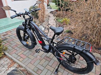 Výkonný ebike Tifgalop 2x750W,21Ah,65km/h,100km,36kg,nový - 6