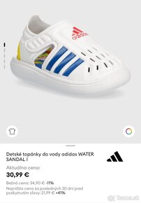 Adidas detské sandále - 6