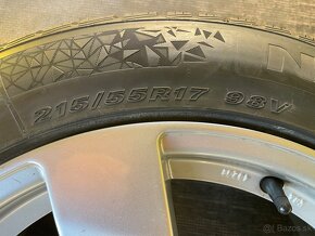 Zimné pneu. 215/55 R17 98V Plus disky - 6