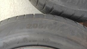 Sada kolies 5x112 R16 - zimné gumy Firestone 205/60 R16 - 6