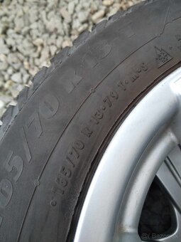 13" alu + celoročné pneu 165/70 R 13 MATADOR. - 6