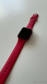 Apple watch 7 45mm červený hliník - 6