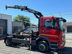 MERCEDES-BENZ ATEGO 1218 HÁKOVÝ NAŤAHOVÁK + HYDRAULICKÁ RUKA - 6