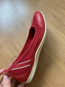 Červené espadrilky Ecco - velkost 39 - 6