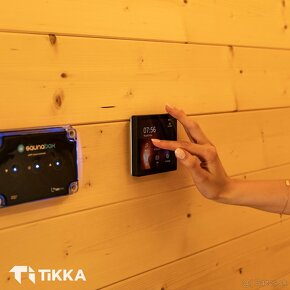 Útulná záhradná sauna TIKKA model Ilmaa - 6