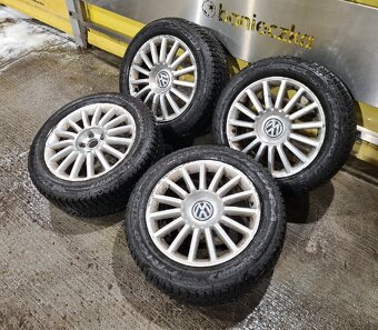 Zimní Kola 5x112 Audi VW Seat Skoda 225/55R17 / Vzorek 8 mm - 6