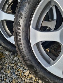 5x120 R16 sada Alu kolesá na BMW + zimné pneu. - 6