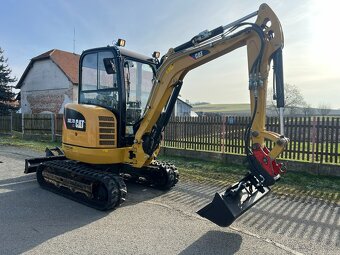 Minibagr CAT 302.7D CR hyd.svahovka+podkopy, 3t - 6