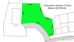 POZEMOK / PREDAJ / Sídlisko SNP / blízke CENTRUM / 1117 m2 - 6