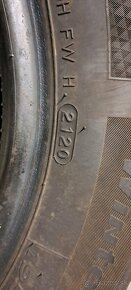 Predám 2ks pekné zimné 195/65r15-95T Hankook - 6