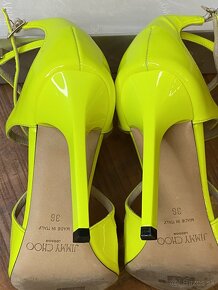 Jimmy Choo Lang Shocking Yellow 36 - 6