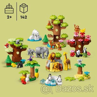 Lego Duplo 10975 Divoké zvieratá z celého sveta, PC 162 EUR - 6