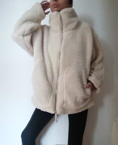 MADMEXT - perfektná teddy oversize bunda UNI - 6