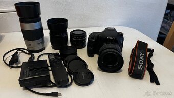 Sony alpha a58 ( + objektivy a prislušenstvo) - 6