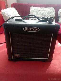 Predám malé kombo gitarové Kustom 10 w... - 6