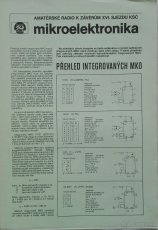 Mikroelektronika Amatérske Radio k závěrům XVI. sjezdu KSČ 5 - 6