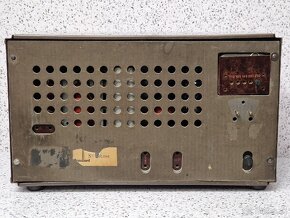 WW2 _ 1940/1941 Swiss elektronkové radio Paillard mod. 411 - 6