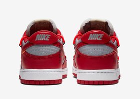 Nike dunk x off white “red” - 6