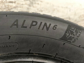 185/65 R14 Zimné pneumatiky Michelin Alpin 2 kusy - 6