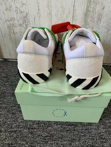 Off-White Vulcanized Sneaker White Lime Green (42) - 6