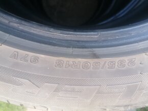 4ks letné pneumatiky BRIDGESTONE 235/50 R18 - 6